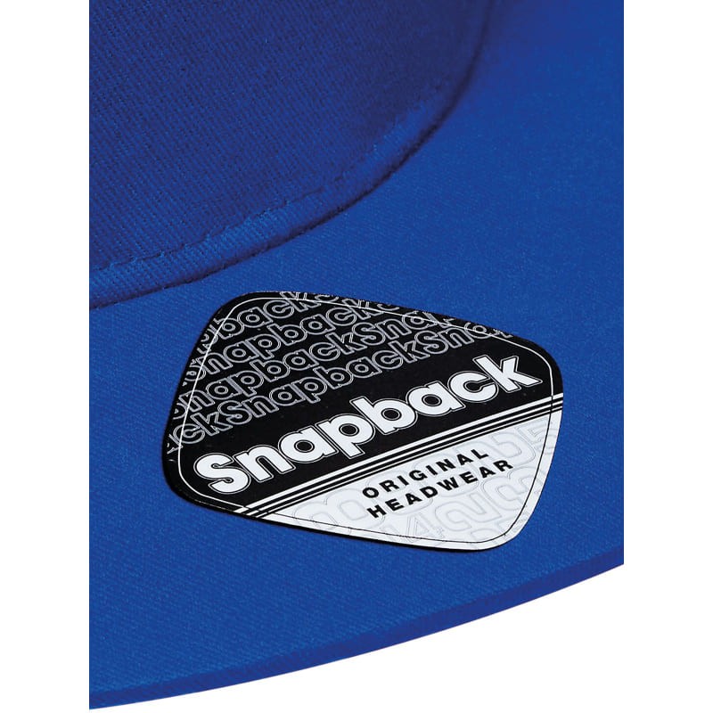 Cappello 5 Panel Snapback Rapper Cap Beechfield - B610