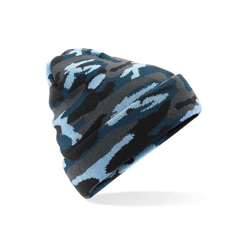 Cappello Camo Cuffed Beanie Beechfield - B419