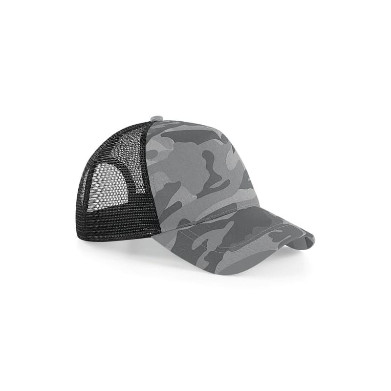 Cappello Camo Snapback Trucker Beechfield - B694