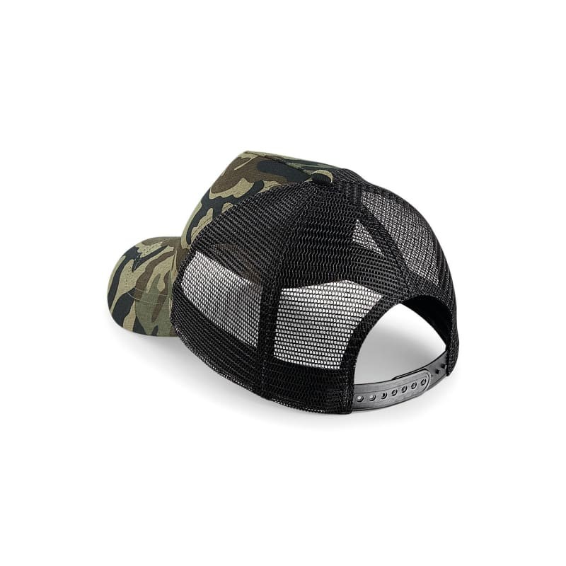 Cappello Camo Snapback Trucker Beechfield - B694