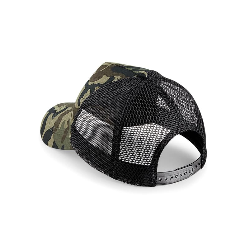 Cappello Camo Snapback Trucker Beechfield - B694