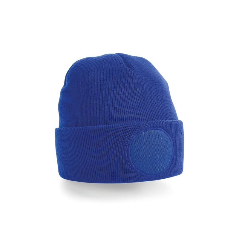 Cappello Circular Patch Beanie Beechfield - B446