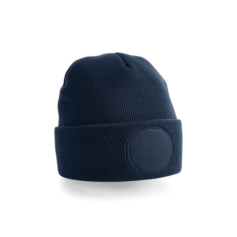 Cappello Circular Patch Beanie Beechfield - B446