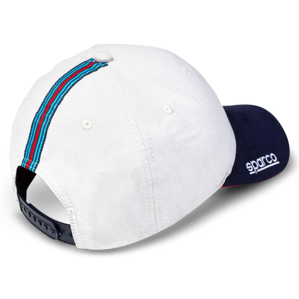 Cappello con visiera Sparco Logo Cap Side Martini Racing 01341