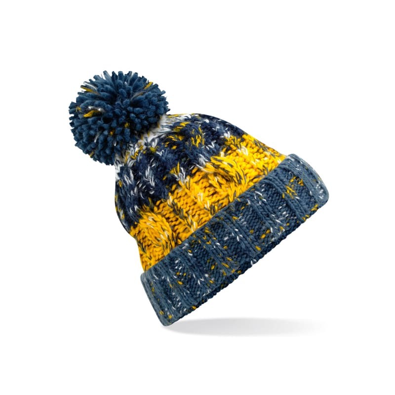 Cappello Corkscrew Pom Pom Beanie Beechfield - B486