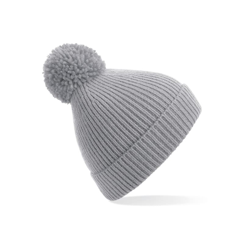 Cappello Engineered Knit Ribbed Pom Pom Beanie Beechfield - B382