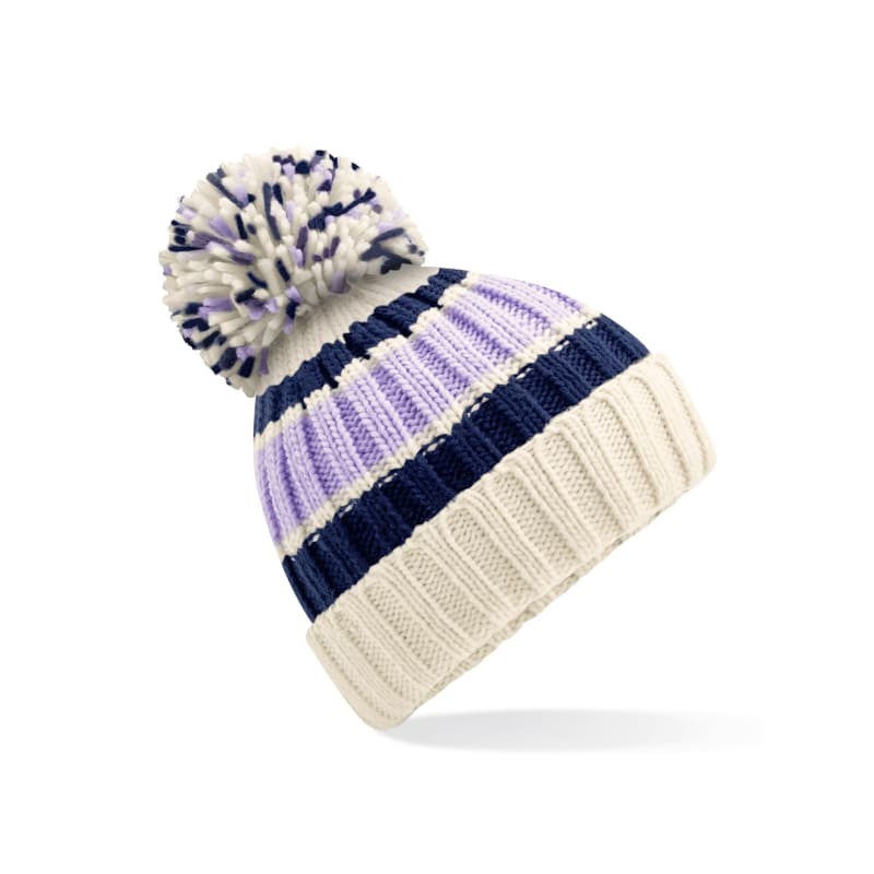 Cappello Hygge Striped Beanie Beechfield - B392