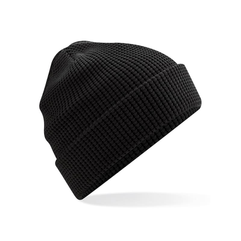 Cappello Organic Cotton Waffle Beanie Beechfield - B52N