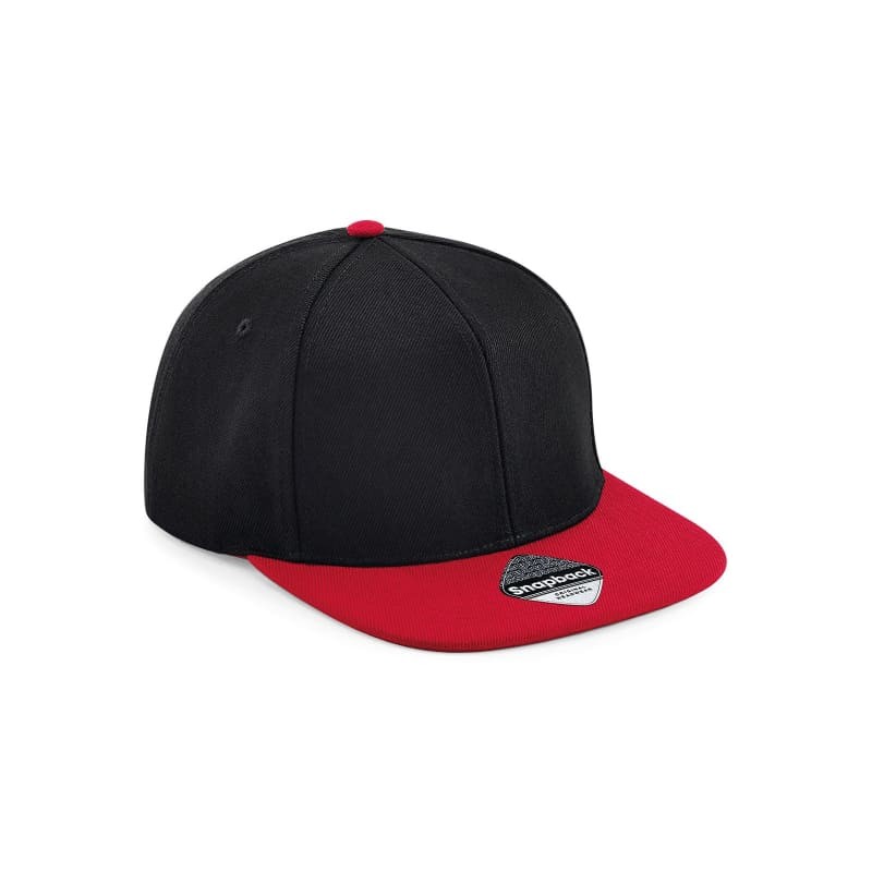 Cappello Original Flat Peak 6 Pan. Snapnack Beechfield - B661