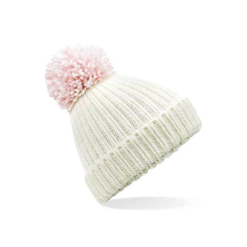 Cappello Shimmer Pom Pom Beanie Beechfield - B409