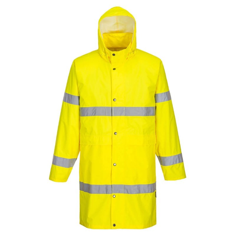 Cappotto da Lavoro 100cm Impermeabile Alta Visibilit� Portwest H442