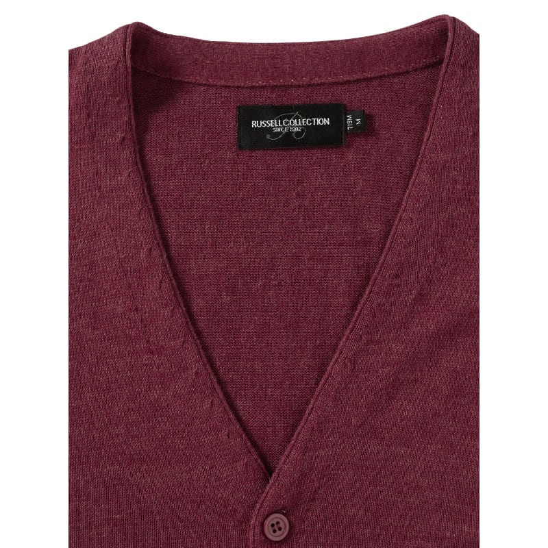 Cardigan Da Lavoro senza Maniche con Scollo a V Russell - JE719M
