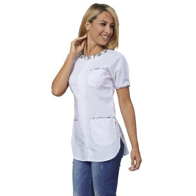 Casacca da donna multitasche a maniche corte Gioia Horeca Siggi - 28CS1424/00-0001