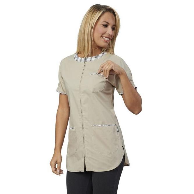 Casacca da donna multitasche a maniche corte Gioia Horeca Siggi - 28CS1424/00-0001