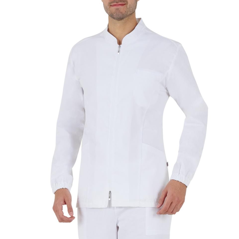 Casacca da Lavoro Giblor's Antibatterico Gabriele con Zip 20P03K229