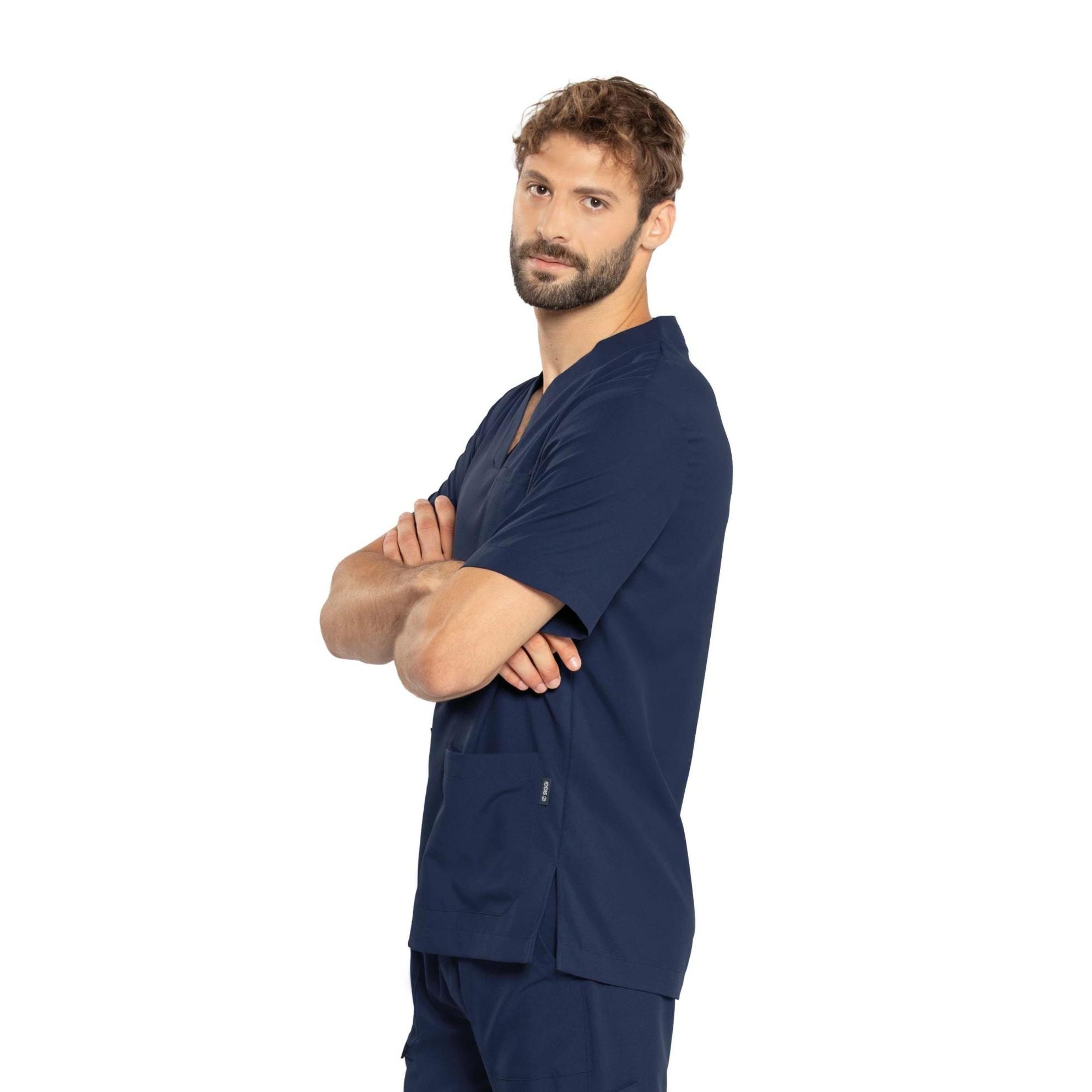 Casacca da Uomo a maniche corte Dr.Blue Siggi Carter- 04CS1864