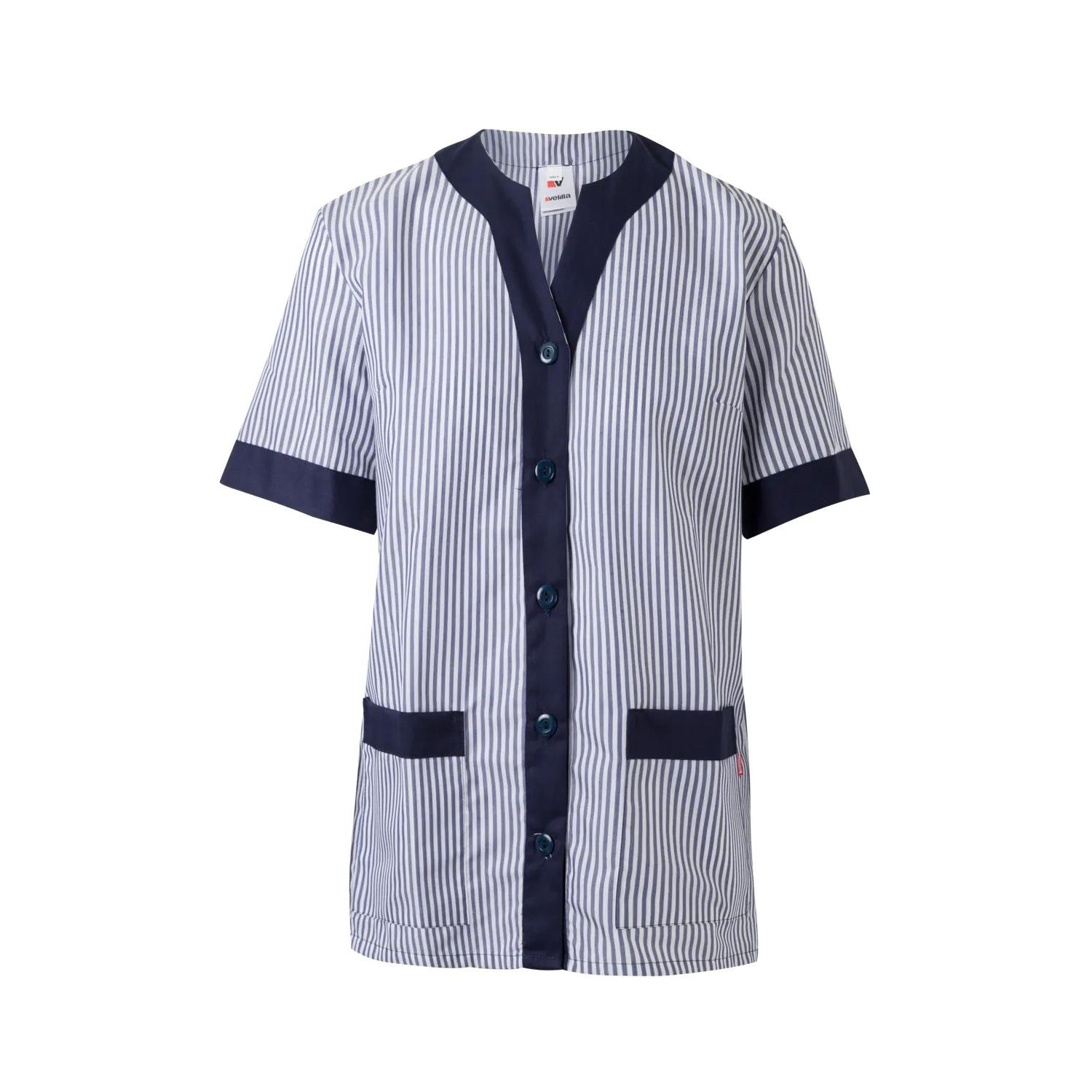 Casacca Sanitaria lunga a maniche corte da Lavoro Multitasche Velilla Lady 579