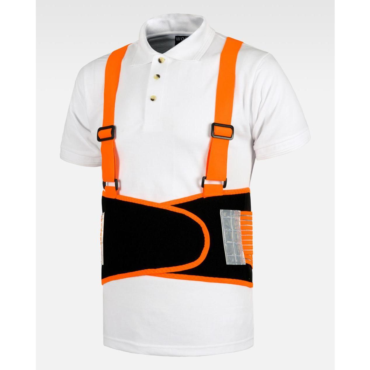 Cintura Lombare Elastica con Bratelle Regolabili WFA305 - Workteam