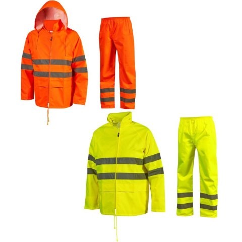 Completo da Lavoro Alta Visibilit� Antipioggia U-Power Halley HL393