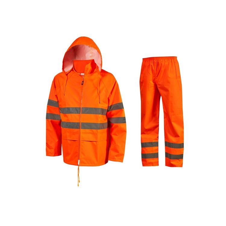 Completo da Lavoro Alta Visibilit� Antipioggia U-Power Halley HL393