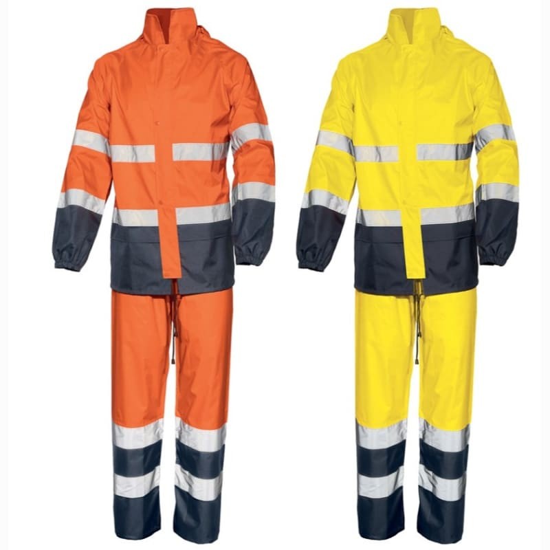 Completo Impermeabile Alta Visibilit� ISSA LINE - 01800