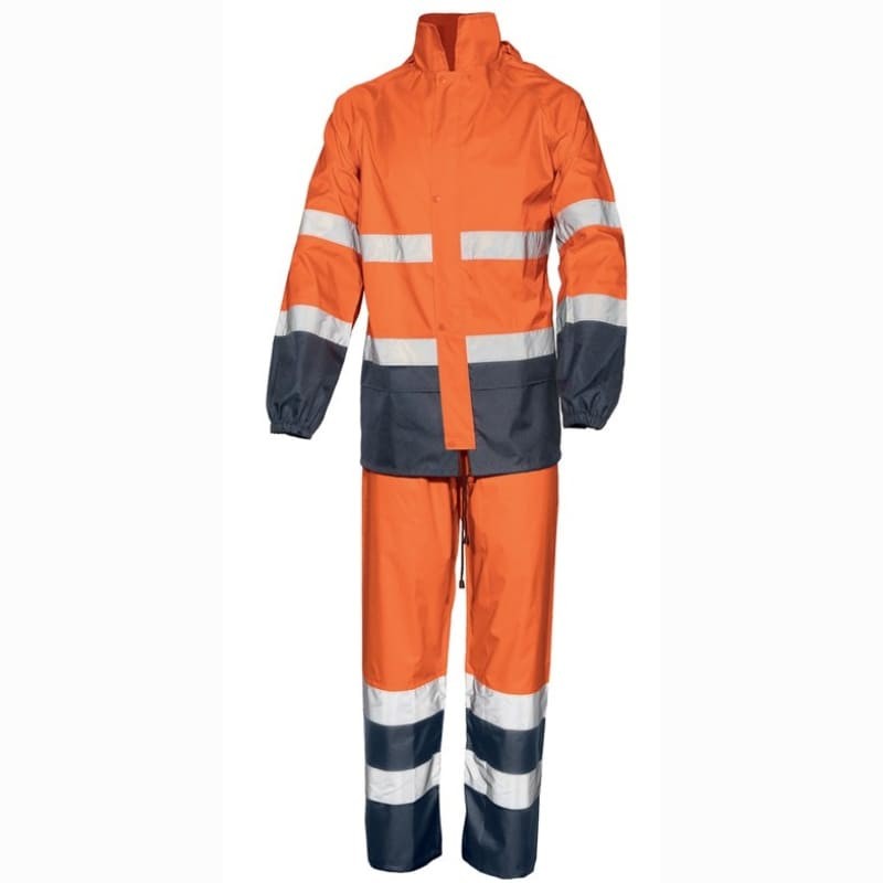 Completo Impermeabile Alta Visibilit� ISSA LINE - 01800