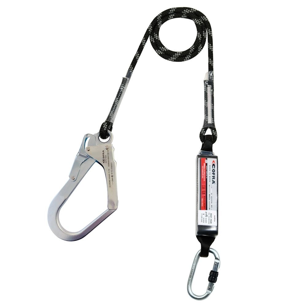 Cordino Singolo da Lavoro Anticaduta Cofra Dulfer A021-1106