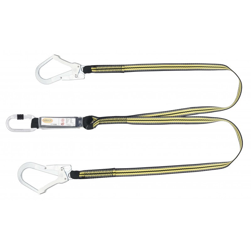 Doppio cordino da lavoro anticaduta Logica ABS/3