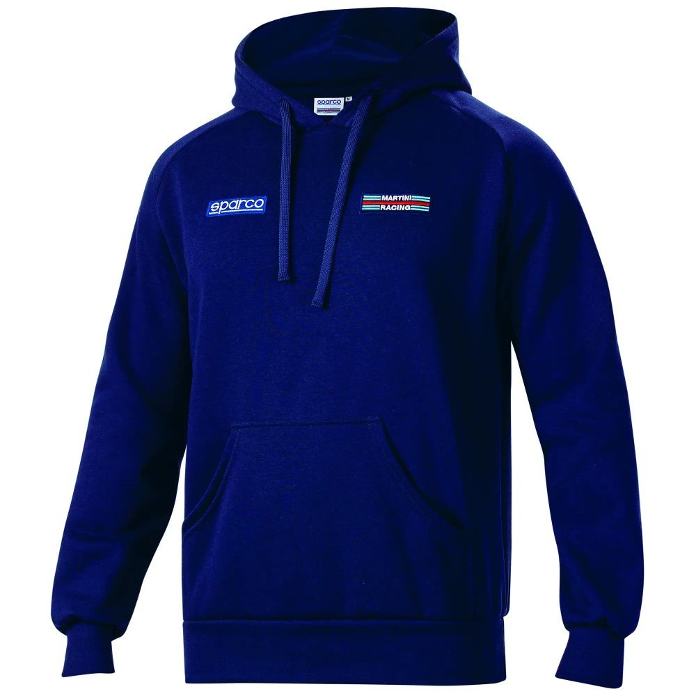 Felpa con cappuccio da lavoro Sparco Hoodie Big Stripes Martini Racing 01340
