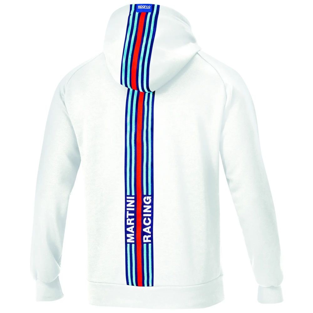 Felpa con cappuccio da lavoro Sparco Hoodie Big Stripes Martini Racing 01340