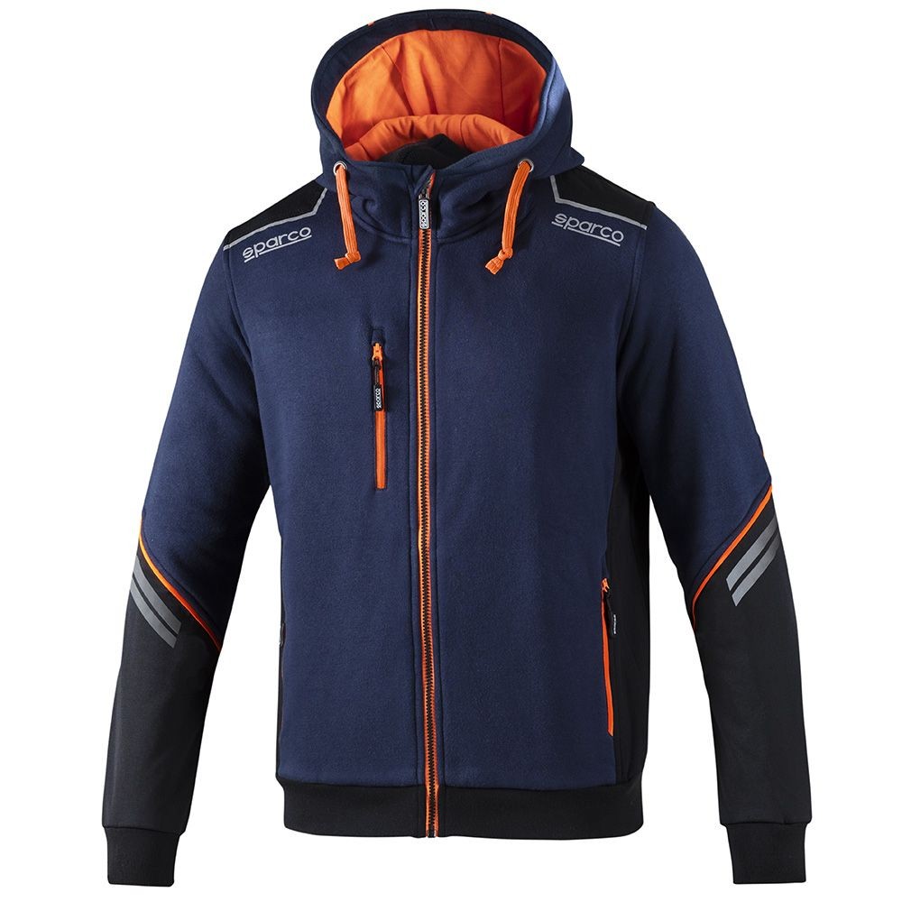Felpa con cappuccio da lavoro Sparco Tech Hooded full zip 02414