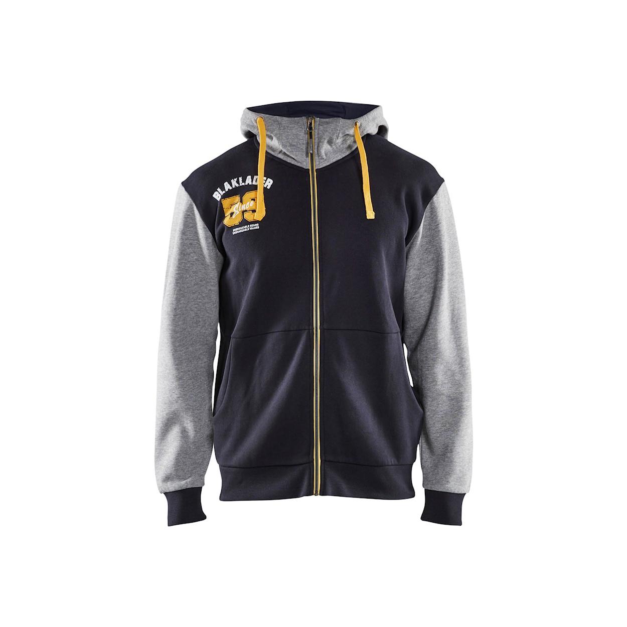 Felpa con cappuccio e zip da Lavoro Blaklader Limited Since 1959 940611578690L