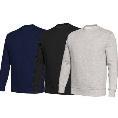 Felpa da lavoro a giro collo ISSA LINE - 04819N Faloria