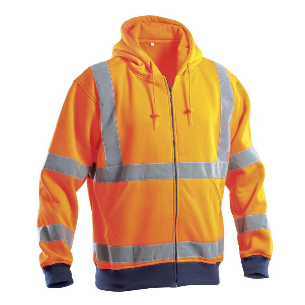 Felpa da Lavoro Alta visibilit� Zip Intera con Capuccio P&P Loyal AVC17 300