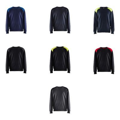 Felpa da Lavoro Blaklader 100% cotone bicolore 358011588633L