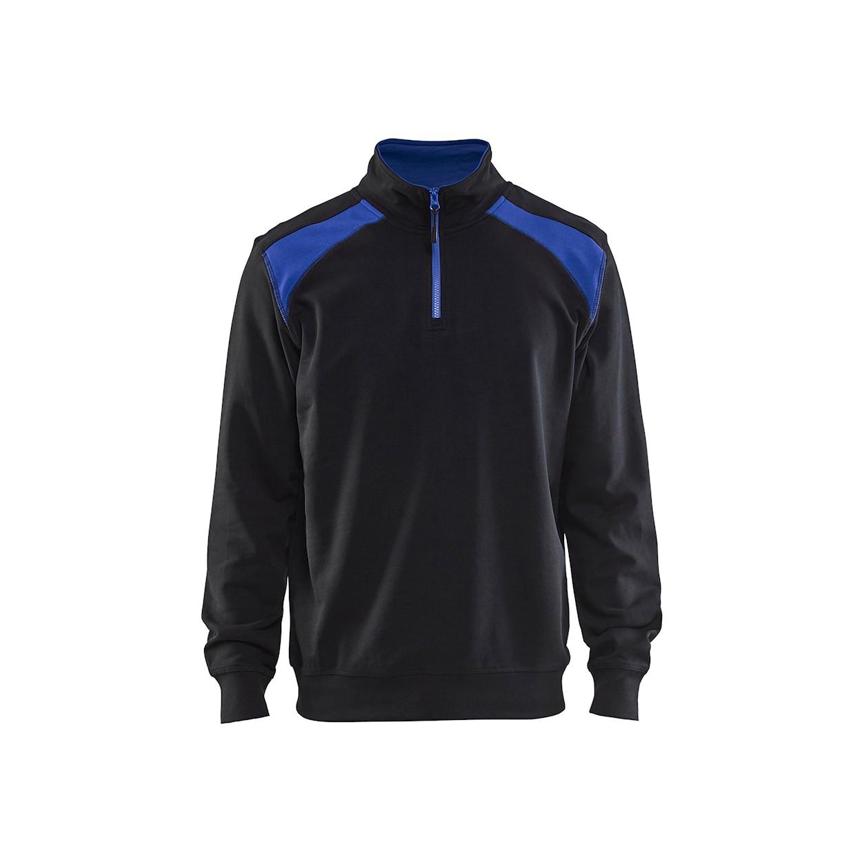 Felpa da Lavoro Blaklader 100% cotone mezza zip 335311581098L