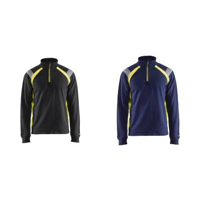 Felpa da Lavoro Blaklader 100% cotone mezza zip 343211588933L