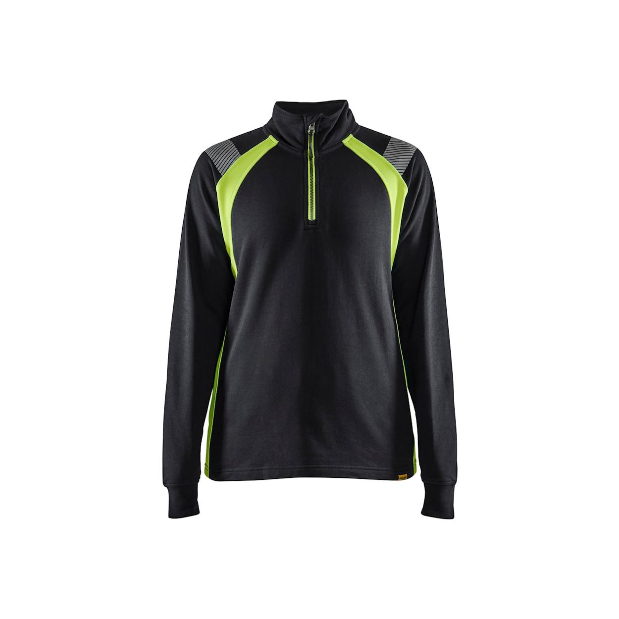 Felpa da Lavoro Blaklader 100% cotone mezza zip donna 340311588933L