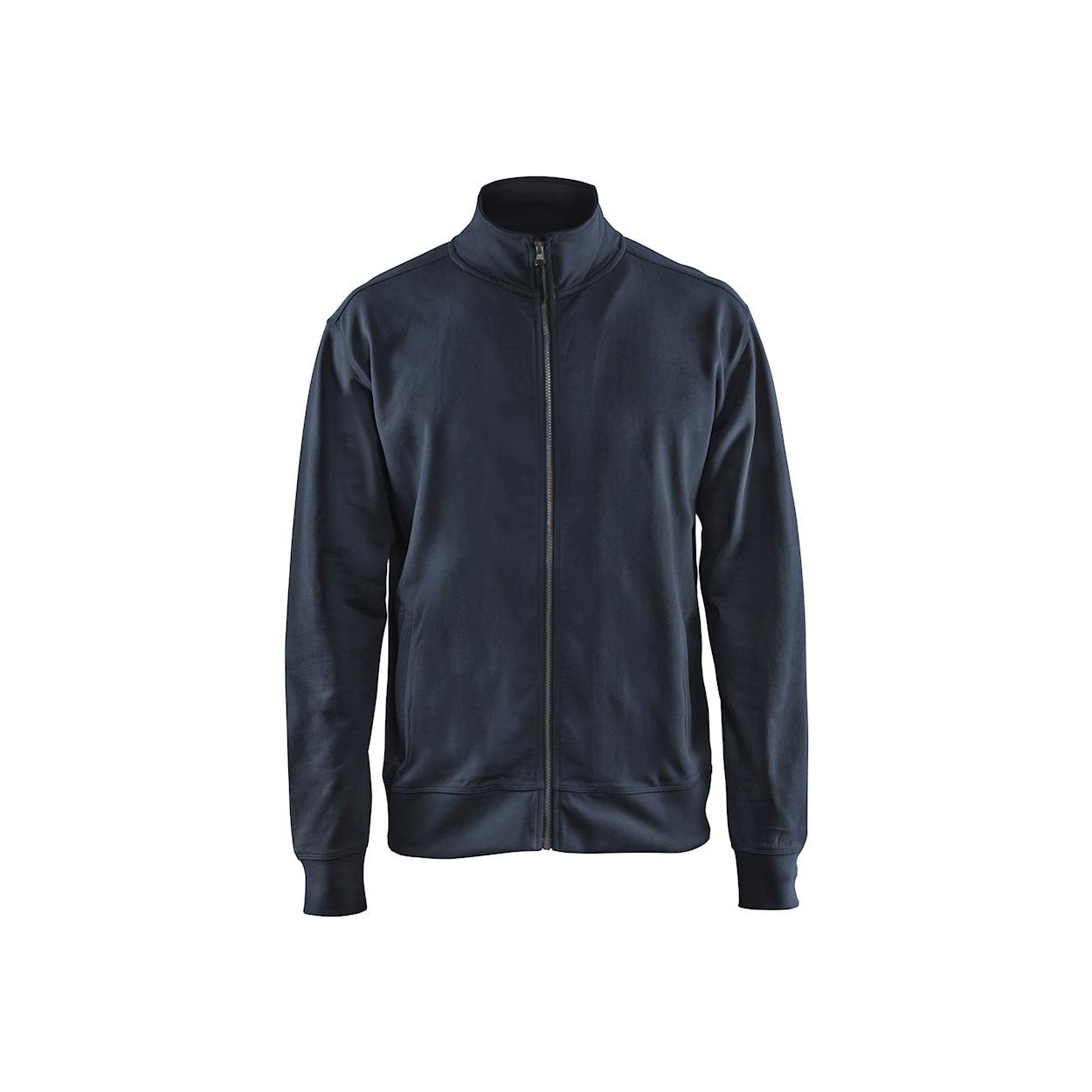 Felpa da Lavoro Blaklader 100% cotone zip intera 337111588600L