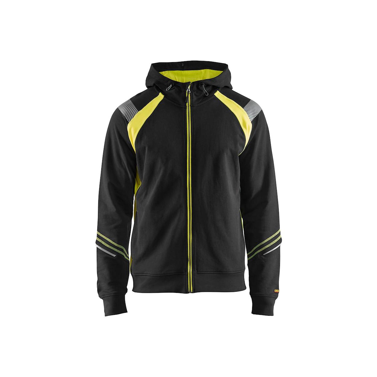 Felpa da Lavoro Blaklader 100% cotone zip intera con capuccio 343311588933L