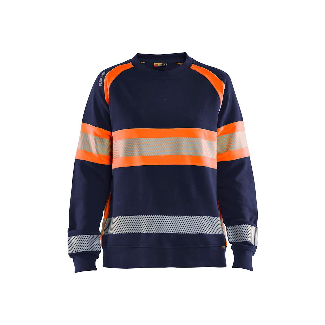 Felpa da Lavoro Blaklader alta visibilit� 100% cotone donna 340911588933L