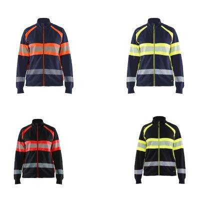 Felpa da Lavoro Blaklader alta visibilit� 100% cotone donna zip intera 350511588933M