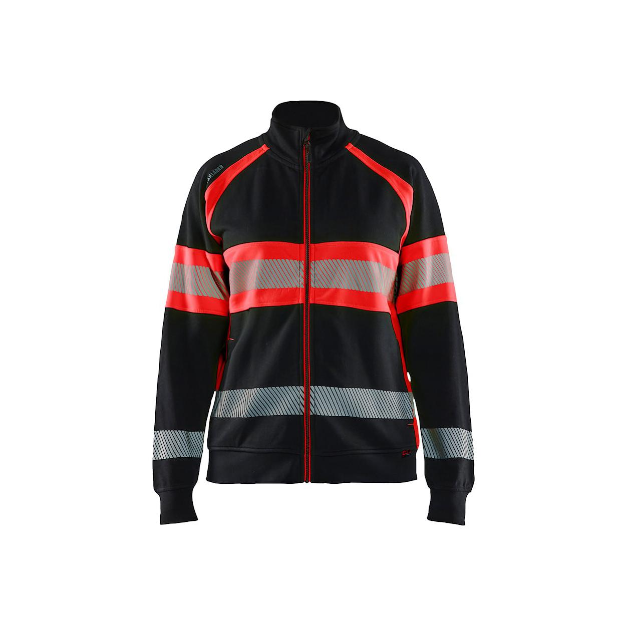 Felpa da Lavoro Blaklader alta visibilit� 100% cotone donna zip intera 350511588933M