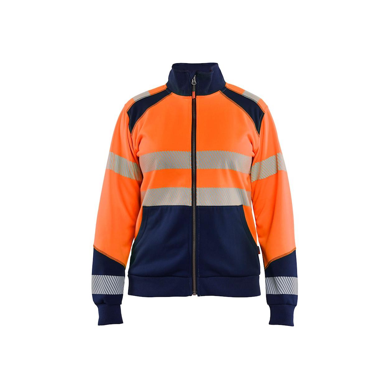Felpa da Lavoro Blaklader alta visibilit� donna zip intera 350825283389M
