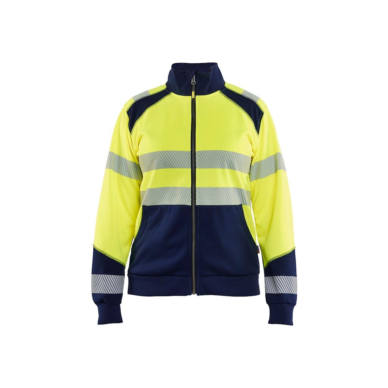 Felpa da Lavoro Blaklader alta visibilit� donna zip intera 350825283389M