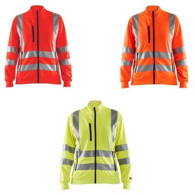 Felpa da Lavoro Blaklader alta visibilit� multitasche zip intera Donna 330819743300L