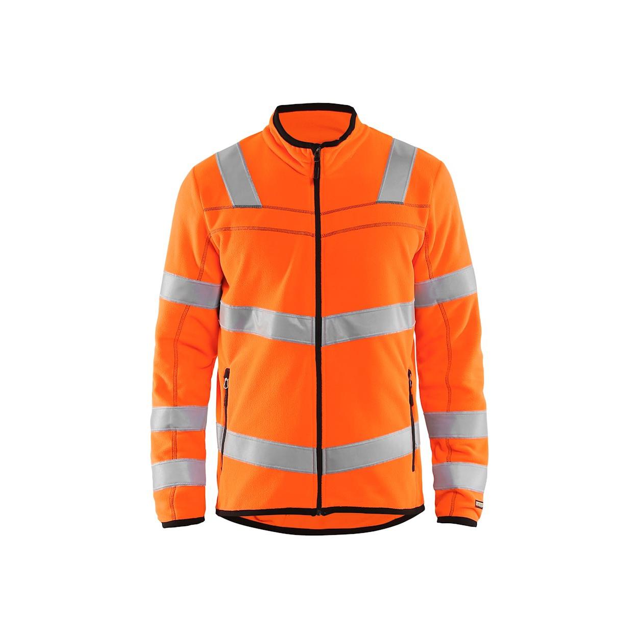 Felpa da Lavoro Blaklader alta visibilit� zip intera micropile 494110103300L