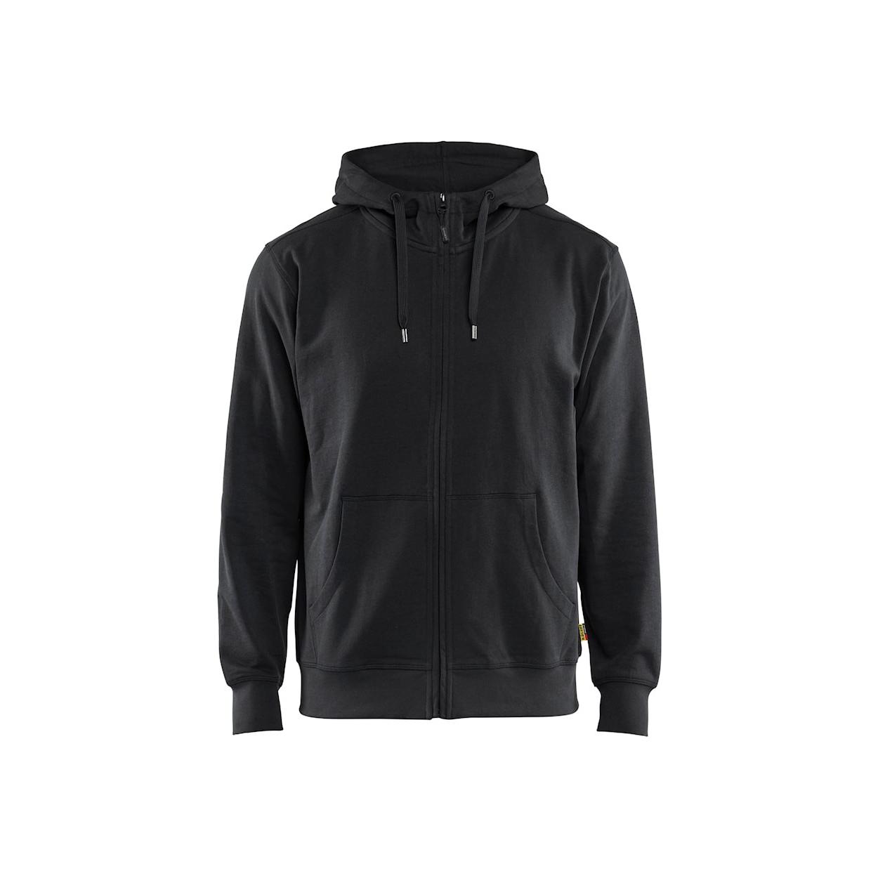 Felpa da Lavoro Blaklader zip intera con capuccio 100% cotone 336611588600L