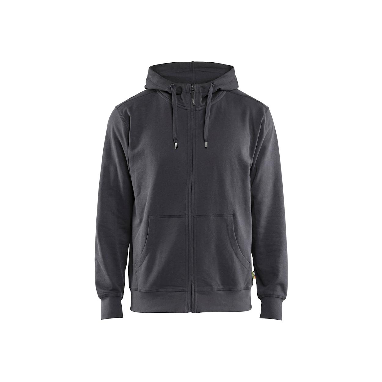 Felpa da Lavoro Blaklader zip intera con capuccio 100% cotone 336611588600L