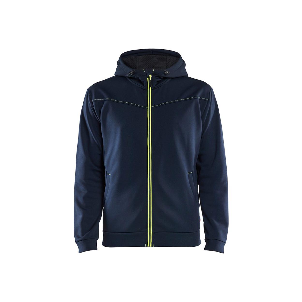 Felpa da Lavoro Blaklader zip intera con capuccio 336325261098L